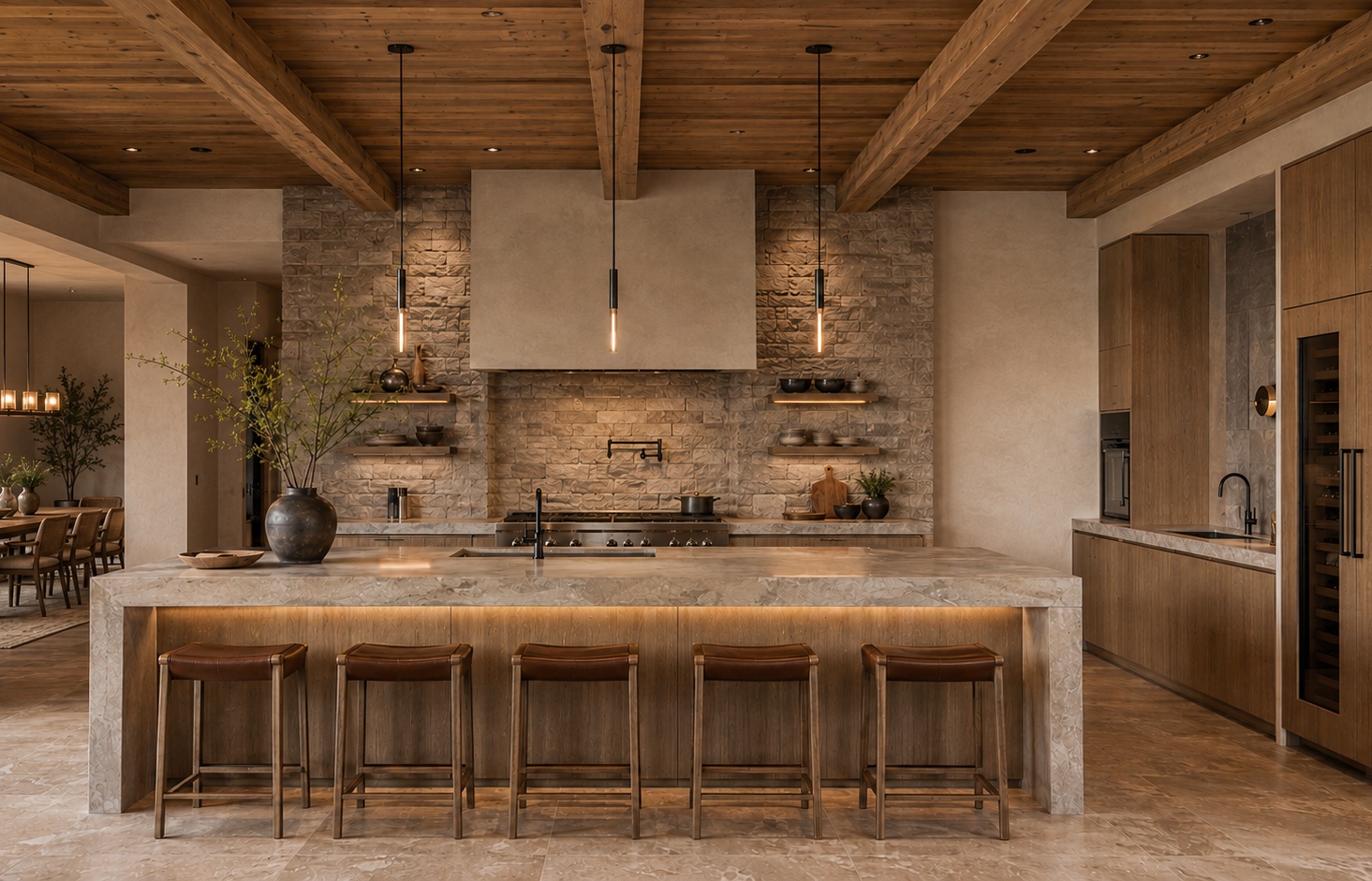 Calloway Residence, kitchen