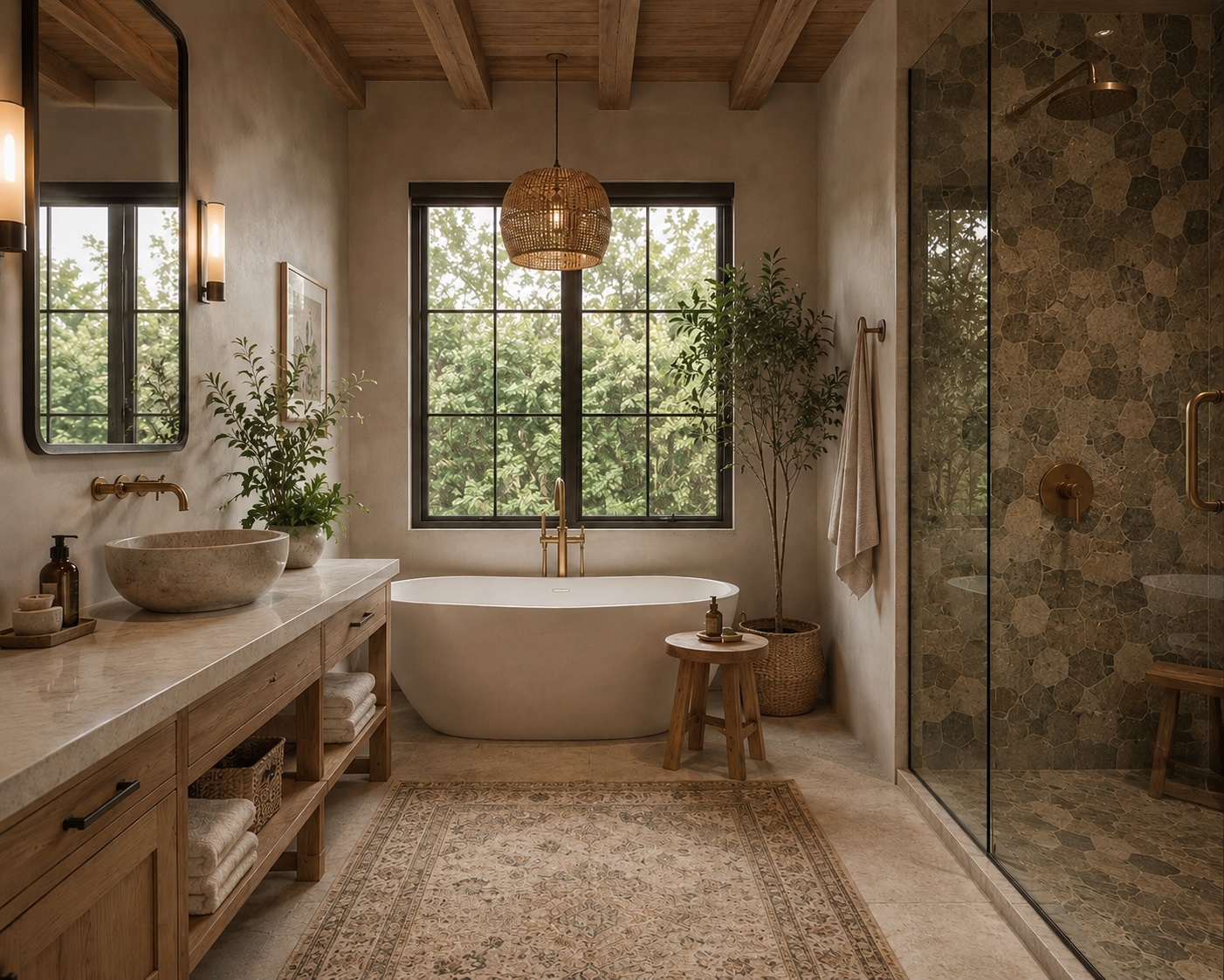 Heber Meadows, primary bath